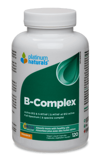 Thumbnail for B-Complex Vitamin Platinum Naturals 120 