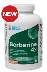 Thumbnail for Berberine 4x Vitamin Platinum Naturals 120 