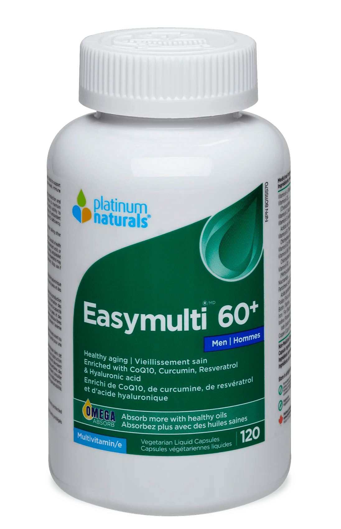 Easymulti 60+ for Men Multivitamin cg-dev-platinumnaturals 120