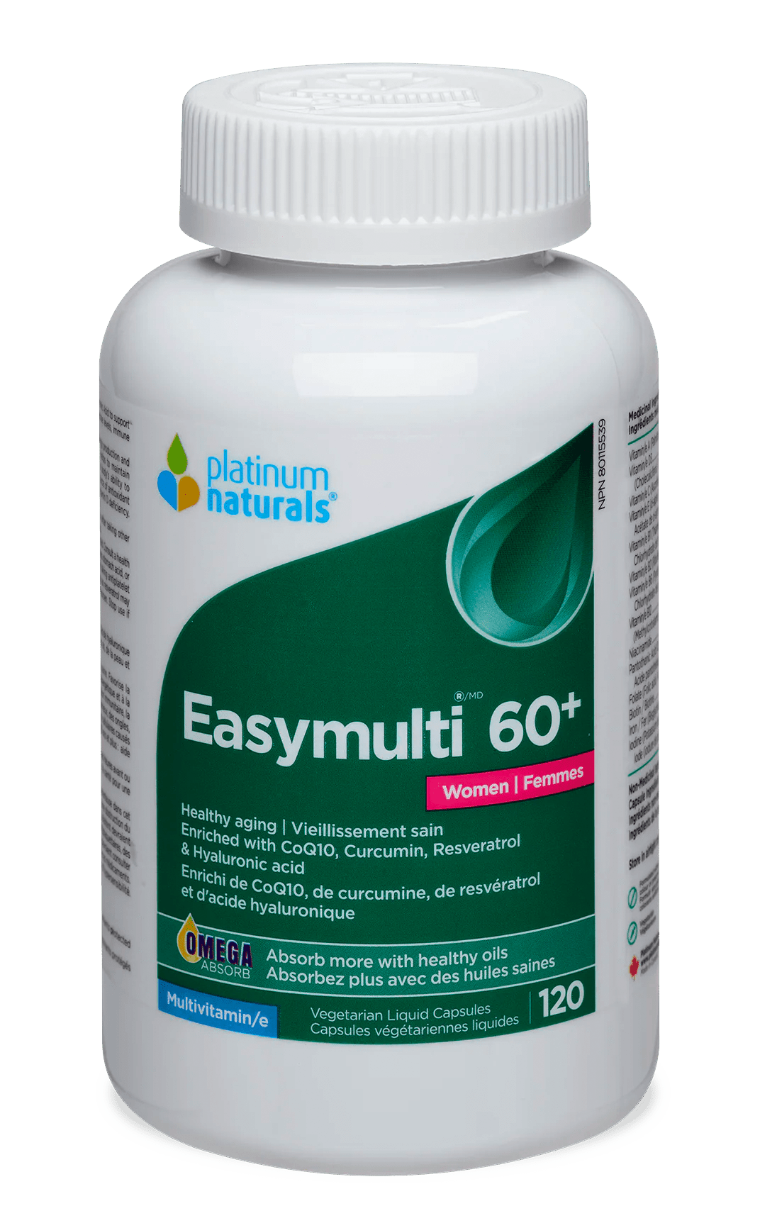 Easymulti 60+ for Women Multivitamin cg-dev-platinumnaturals 120