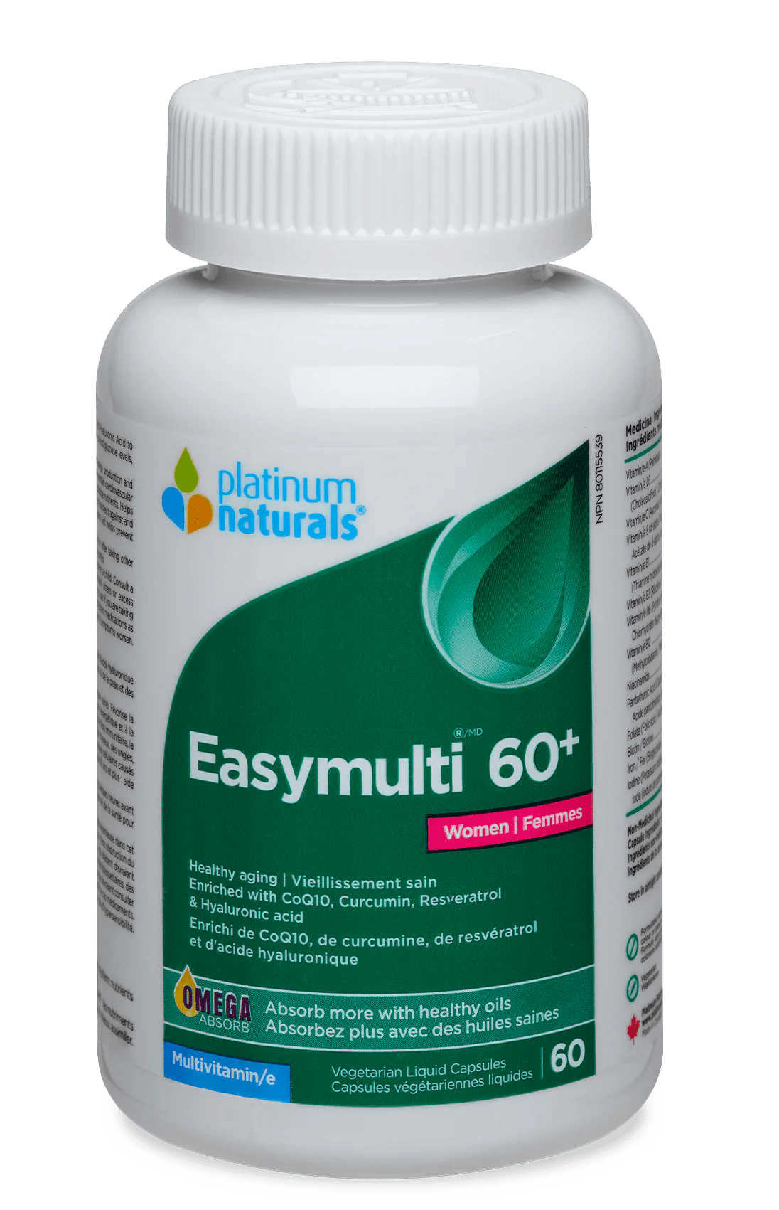 Easymulti 60+ for Women Multivitamin cg-dev-platinumnaturals 60