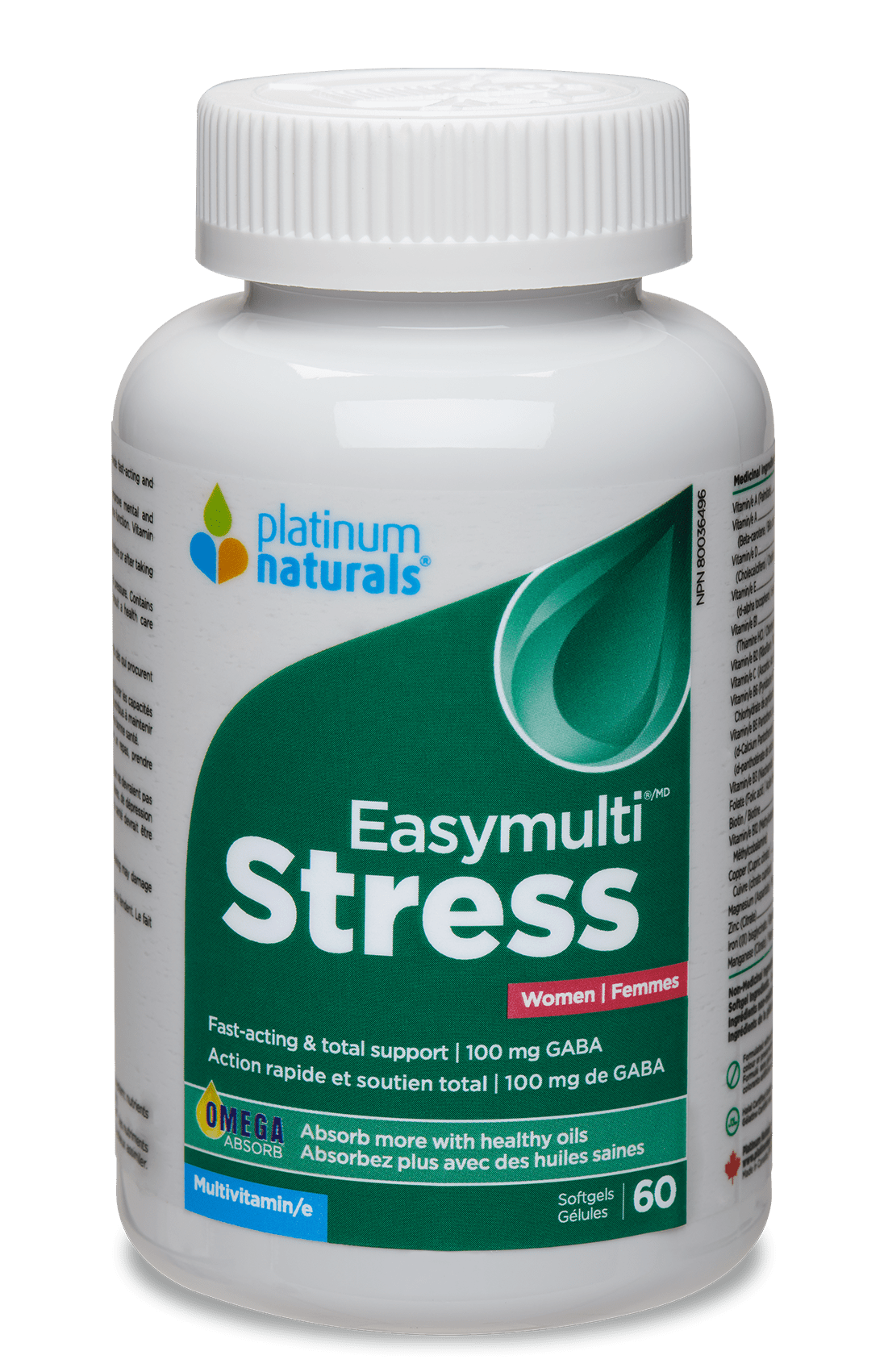 Easymulti Stress for Women Multivitamin cg-dev-platinumnaturals 60 