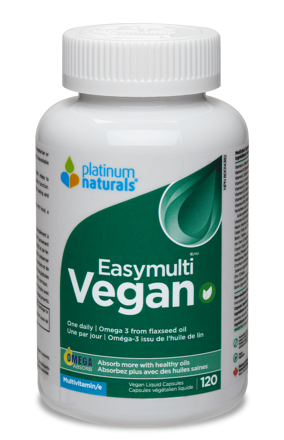 Easymulti Vegan Multivitamin cg-dev-platinumnaturals 120