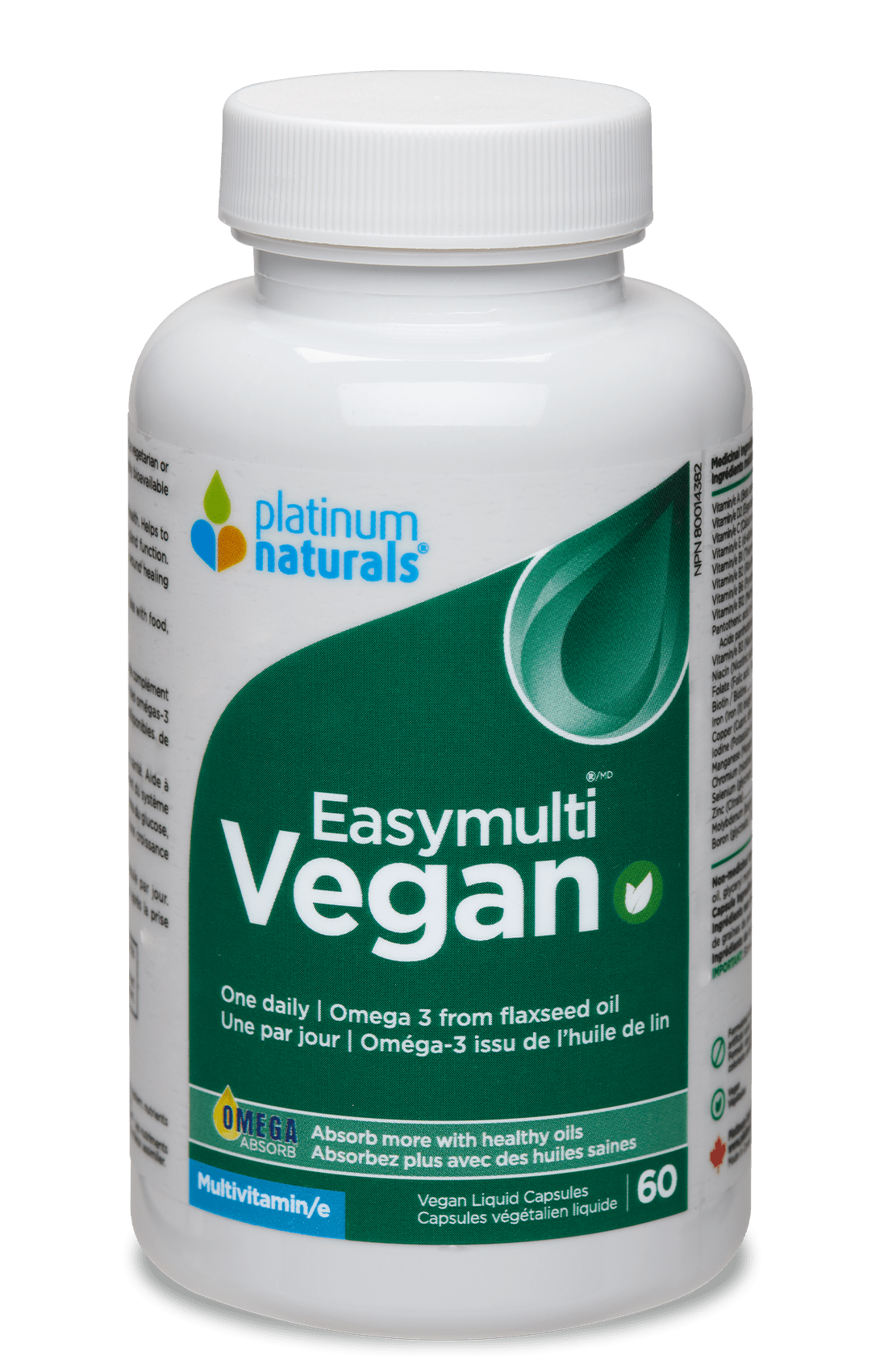 Easymulti Vegan Multivitamin cg-dev-platinumnaturals 60