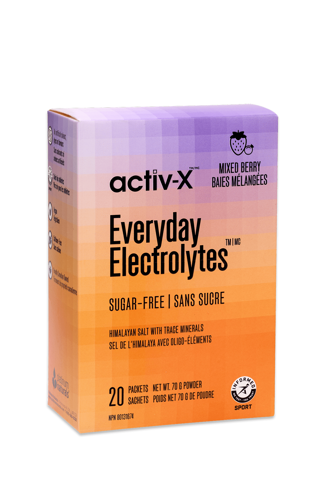 Everyday Electrolytes Platinum Naturals Mixed Berry