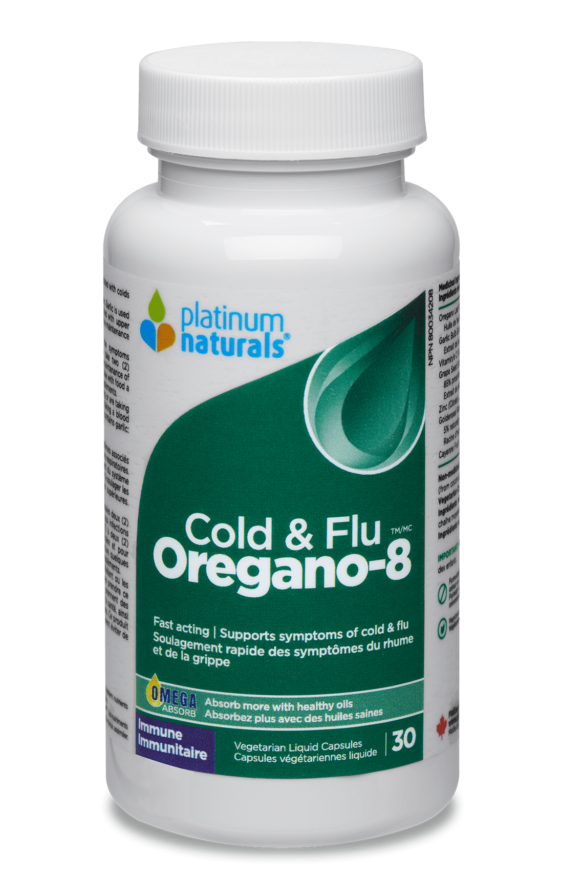 Oregano-8 Cold and Flu Therapeutic