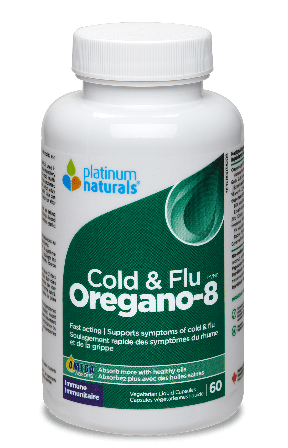 Oregano-8 Cold and Flu Therapeutic cg-dev-platinumnaturals 60