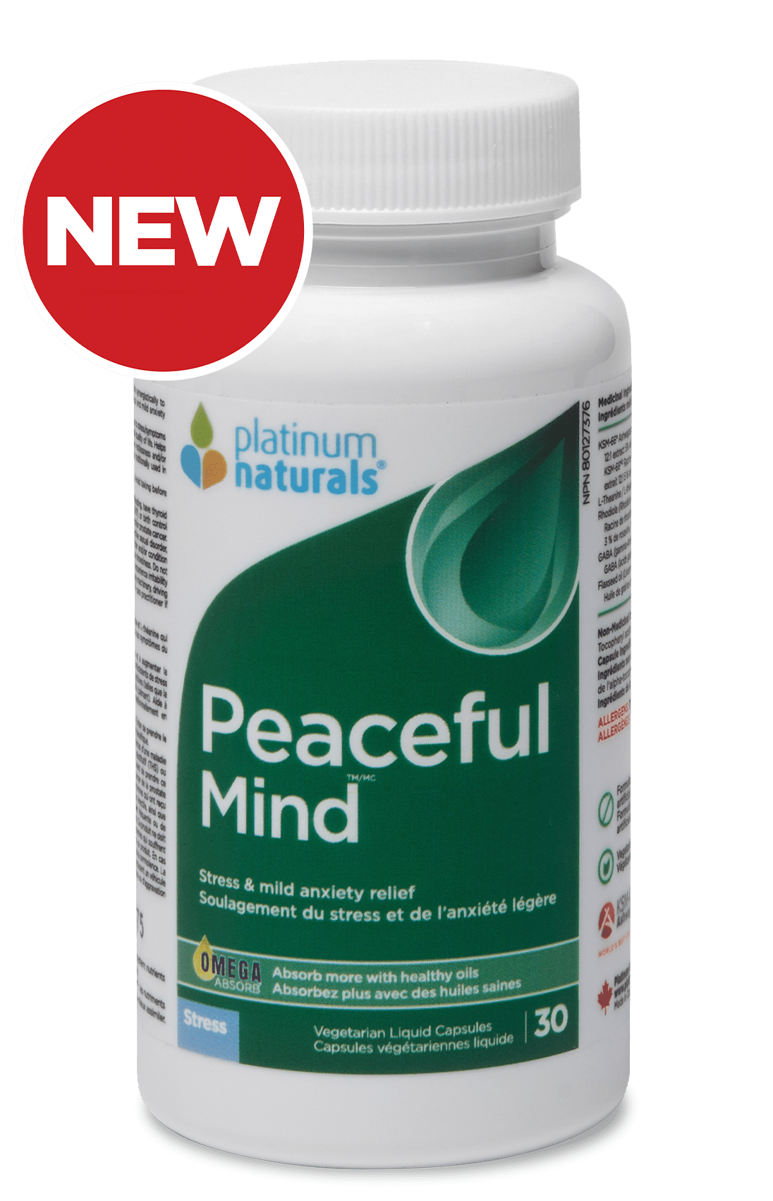 Peaceful Mind Stress cg-dev-platinumnaturals 30 