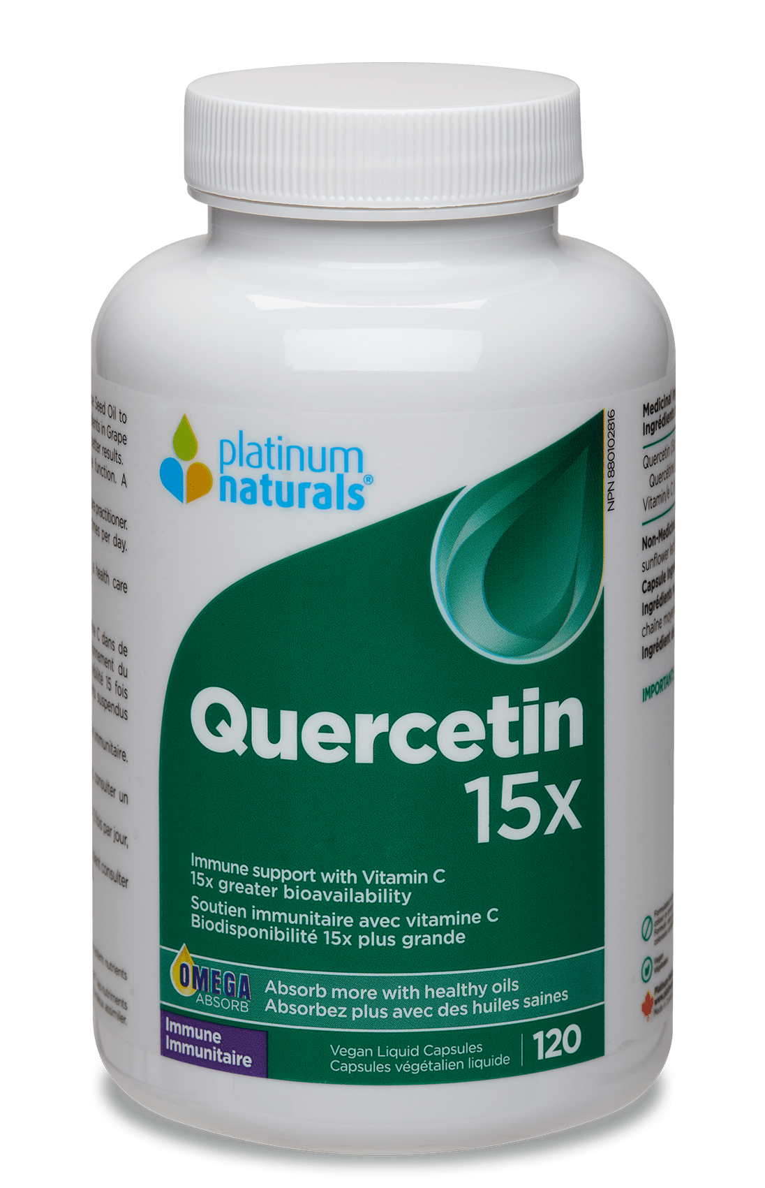 Quercetin 15x Therapeutic cg-dev-platinumnaturals 120