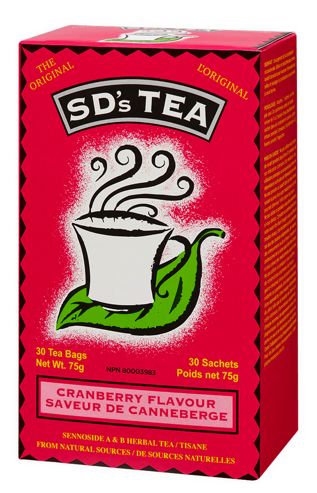 SD's Tea Cranberry Flavour Diet cg-dev-platinumnaturals 30