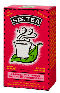 Thumbnail for SD's Tea Cranberry Flavour Diet cg-dev-platinumnaturals 30 