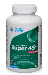 Thumbnail for Super Easymulti 45+ for Women Multivitamin Platinum Naturals 60