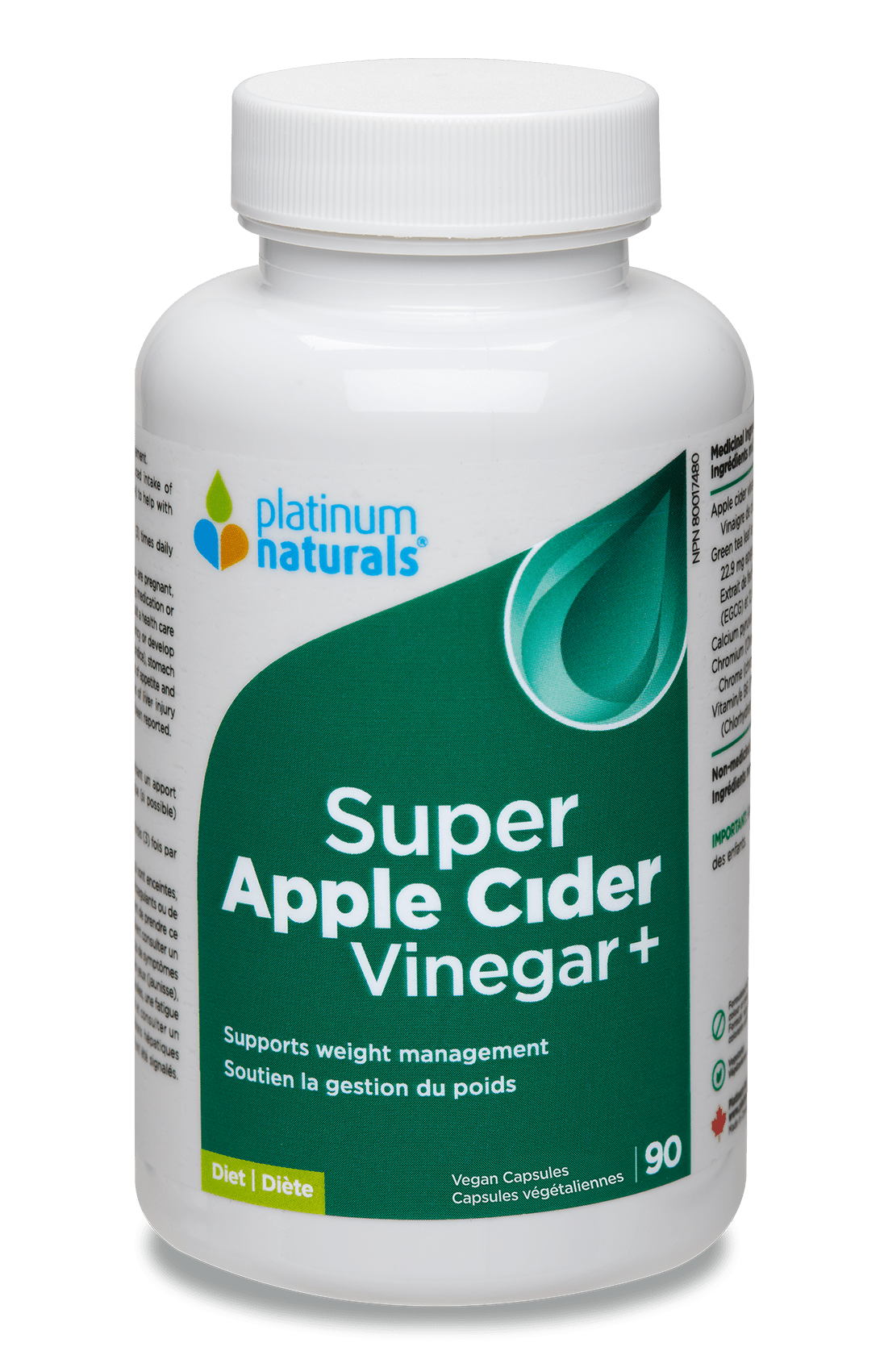 Super Apple Cider Vinegar+ Diet cg-dev-platinumnaturals 90