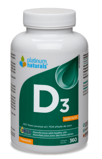 Thumbnail for Vitamin D3 1000 IU cg-dev-platinumnaturals 360 