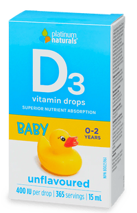 Thumbnail for Vitamin D3 Drops for Babies cg-dev-platinumnaturals 15 ml