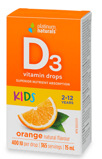 Thumbnail for Vitamin D3 Drops for Kids cg-dev-platinumnaturals 15 ml 