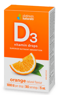 Thumbnail for Vitamin D3 Drops Orange