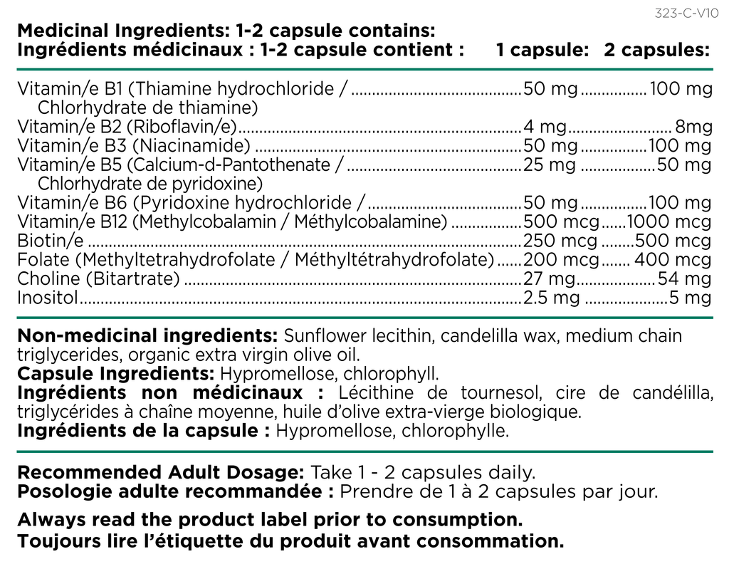B-Complex Vitamin Platinum Naturals 