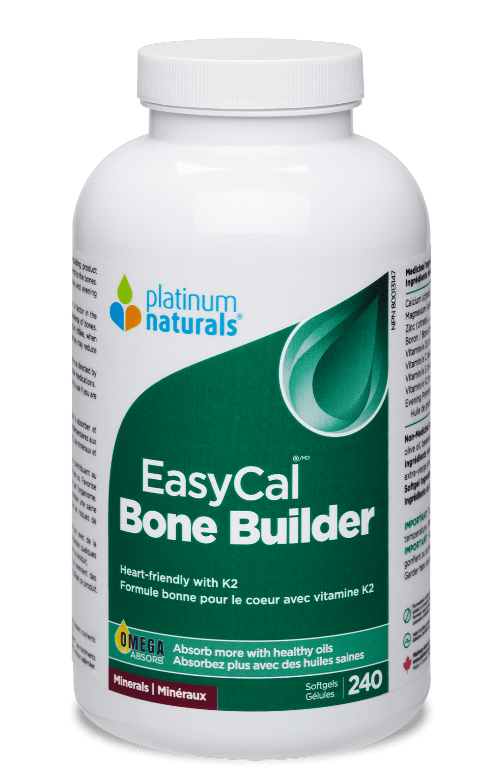 EasyCal Bone Builder Minerals cg-dev-platinumnaturals 240 