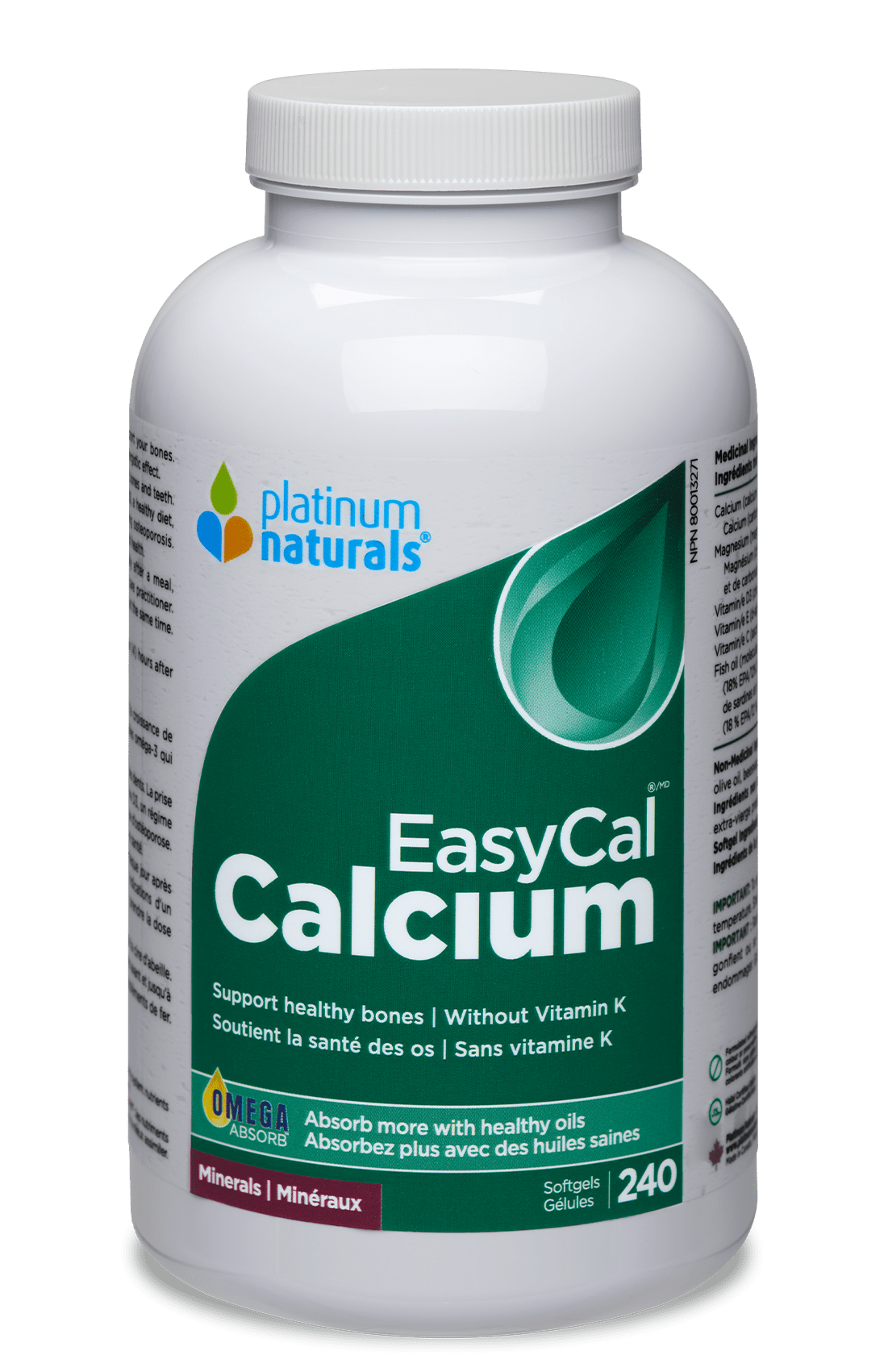 EasyCal Calcium Minerals cg-dev-platinumnaturals 240 