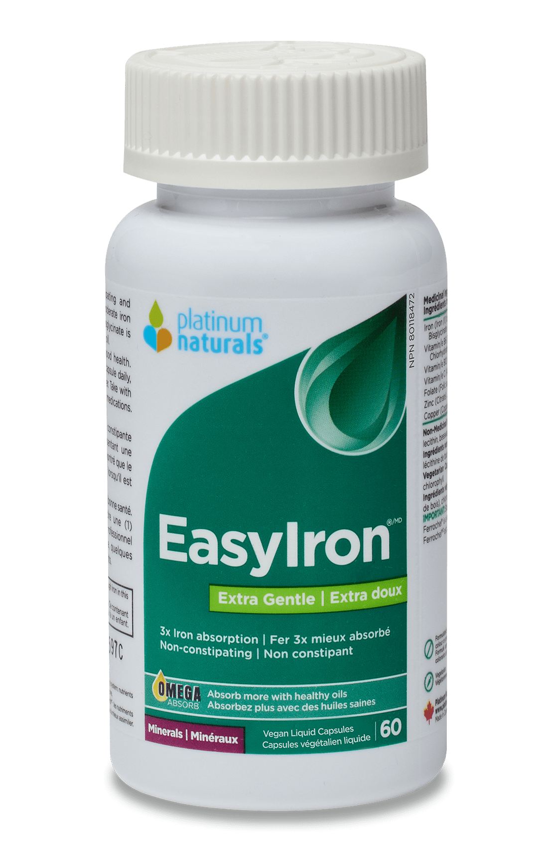 EasyIron Extra Gentle Minerals cg-dev-platinumnaturals 60 