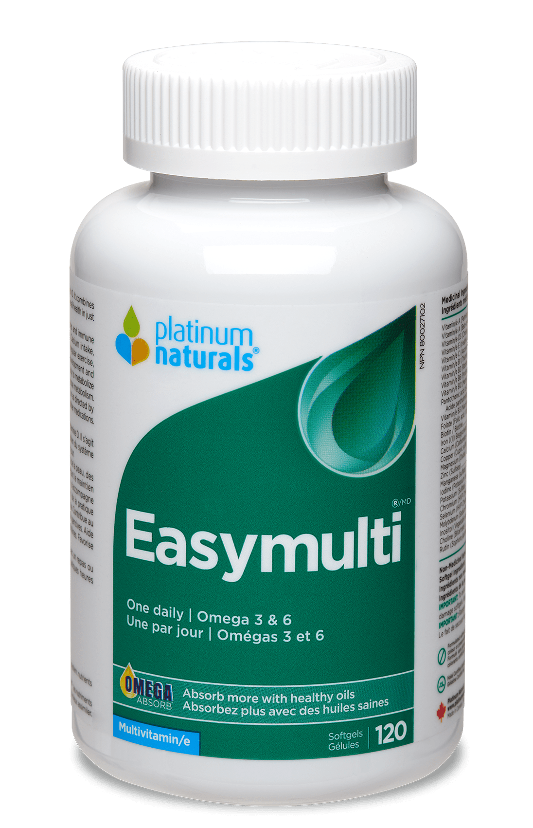 Easymulti Multivitamin cg-dev-platinumnaturals 120 