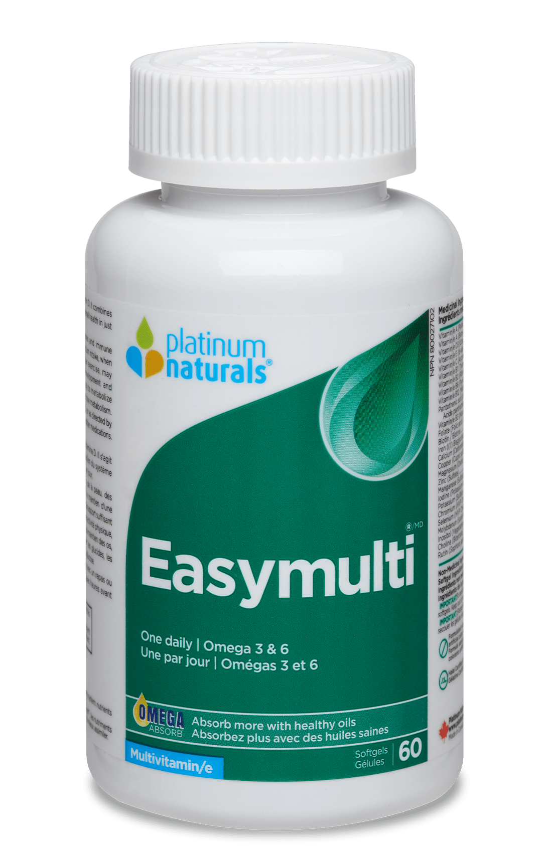 Easymulti Multivitamin cg-dev-platinumnaturals 60 