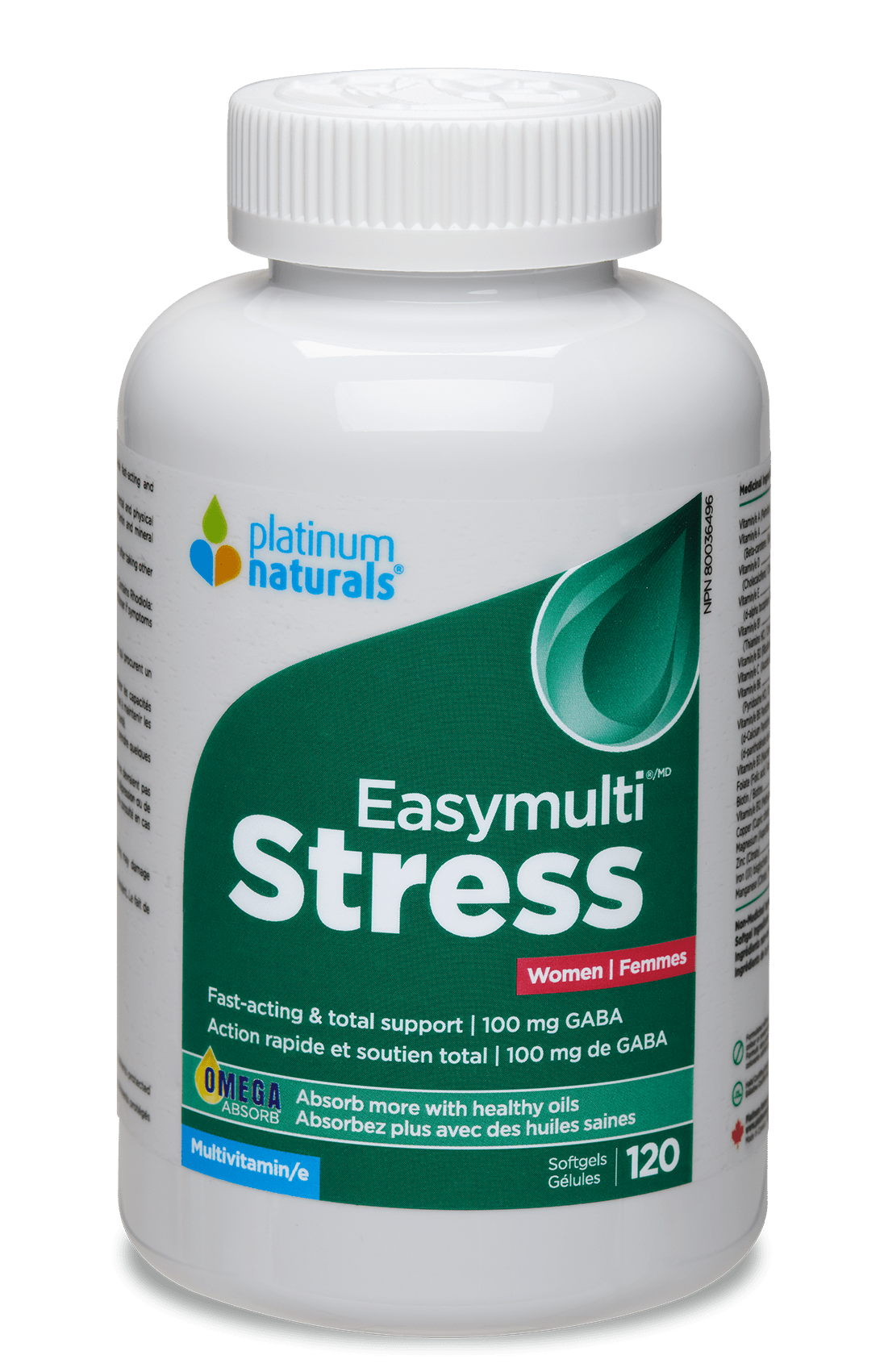 Easymulti Stress for Women Multivitamin cg-dev-platinumnaturals 120 