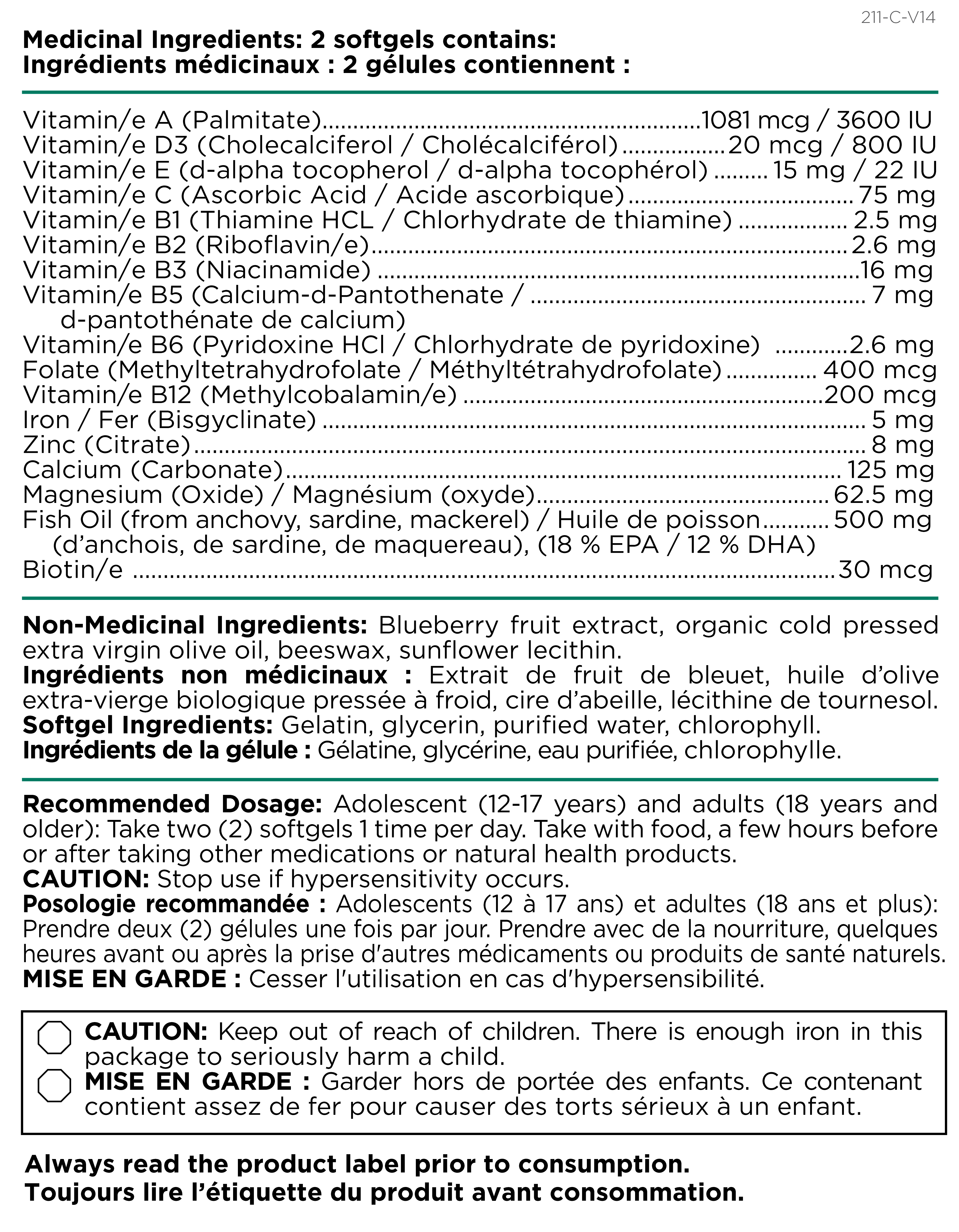 Easymulti Teen for Young Men Multivitamin cg-dev-platinumnaturals 