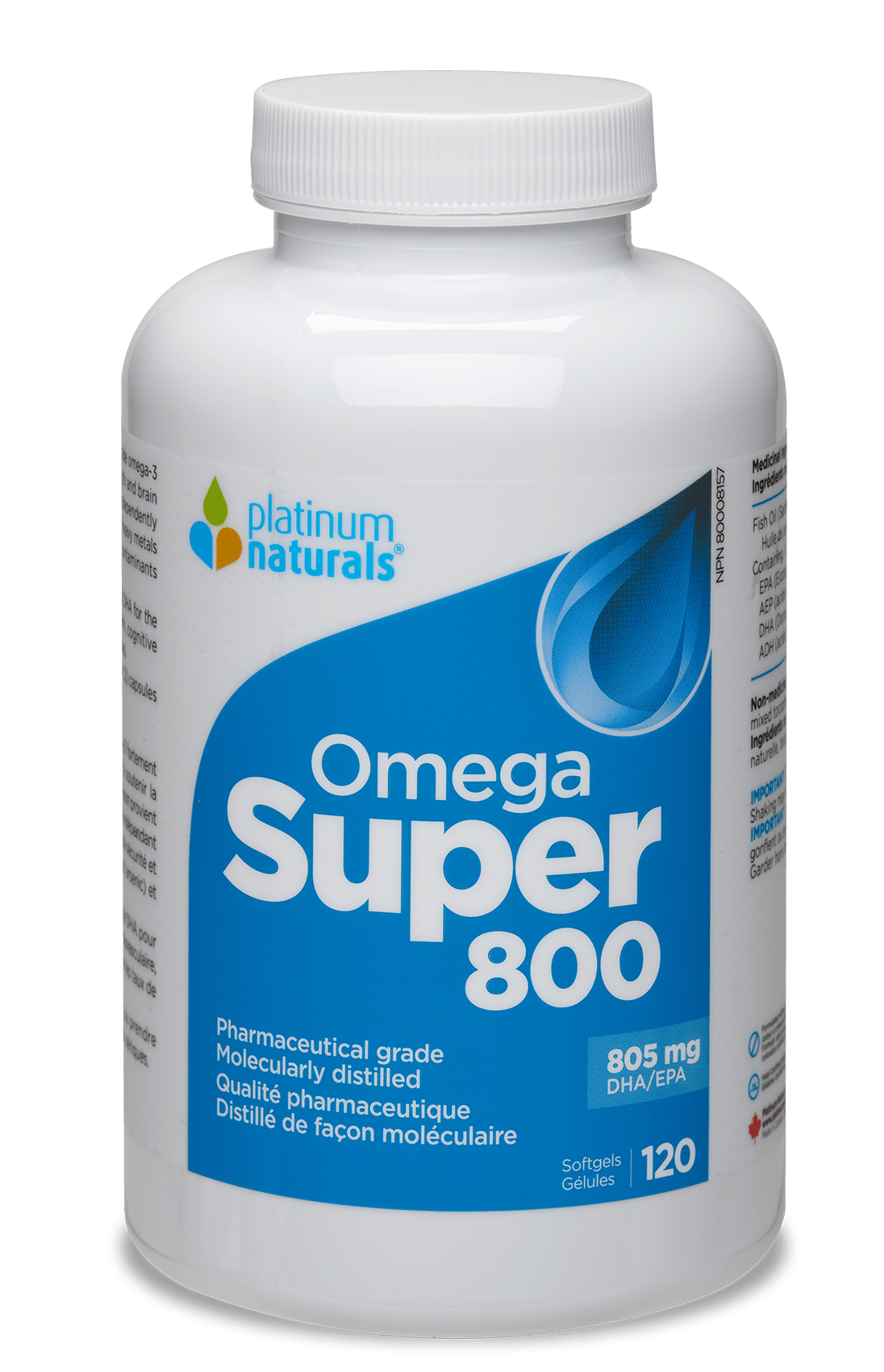 Super Diet Oméga 3 DHA EPA capsules - Fonction cardiaque - Poisson