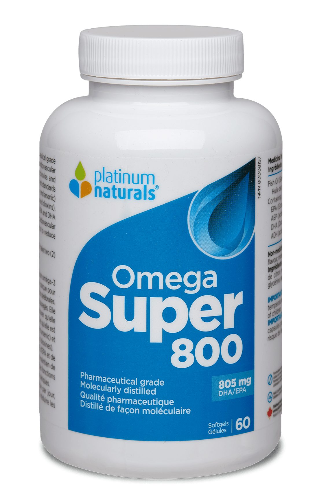 Omega Super 800 Inflammation Supplements Platinum Naturals