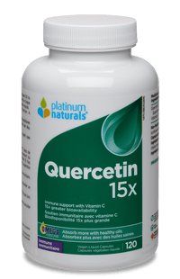 Thumbnail for Quercetin 15x Therapeutic cg-dev-platinumnaturals 120 