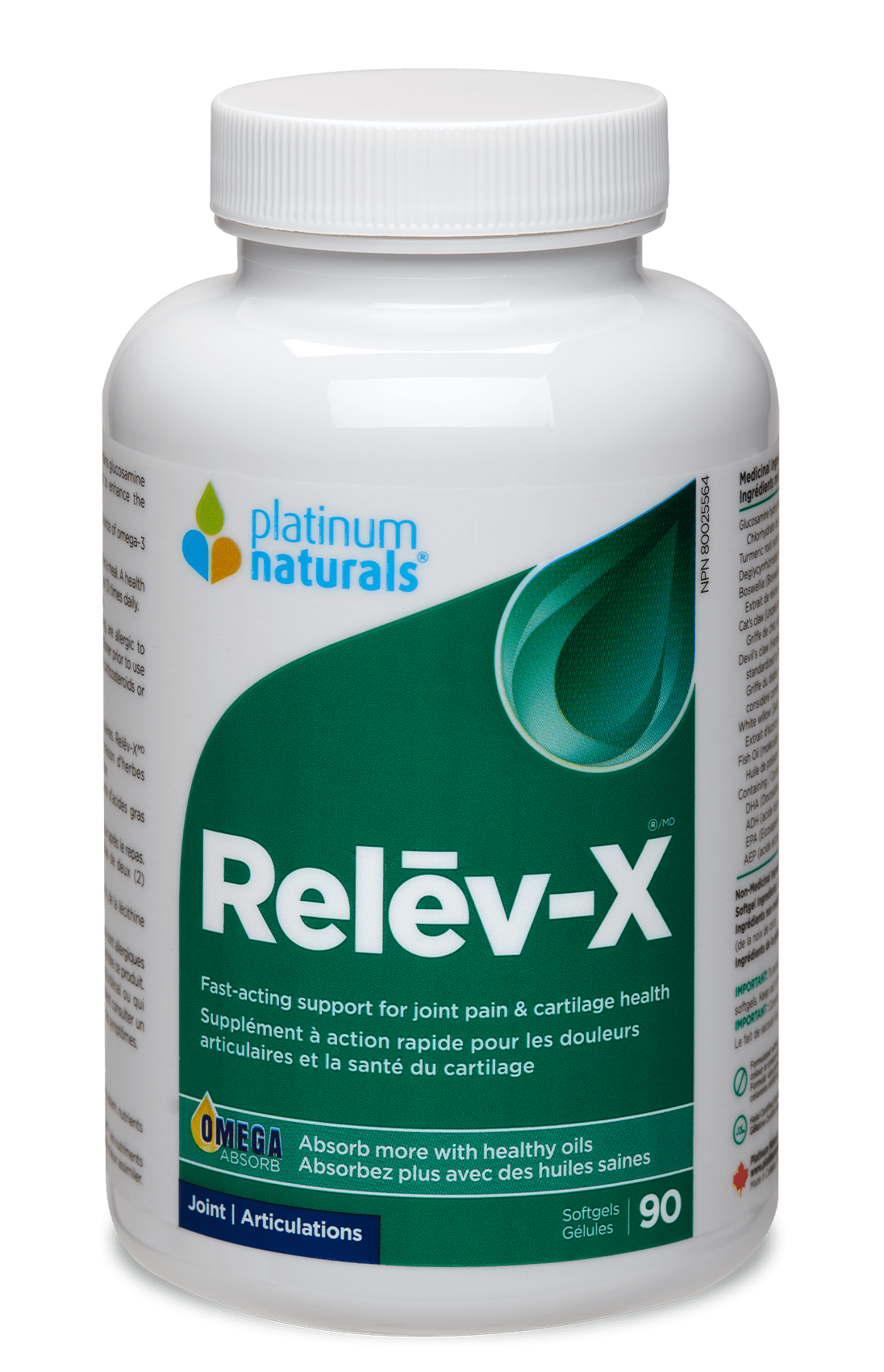 Platnat Relev-X -90 Softgels