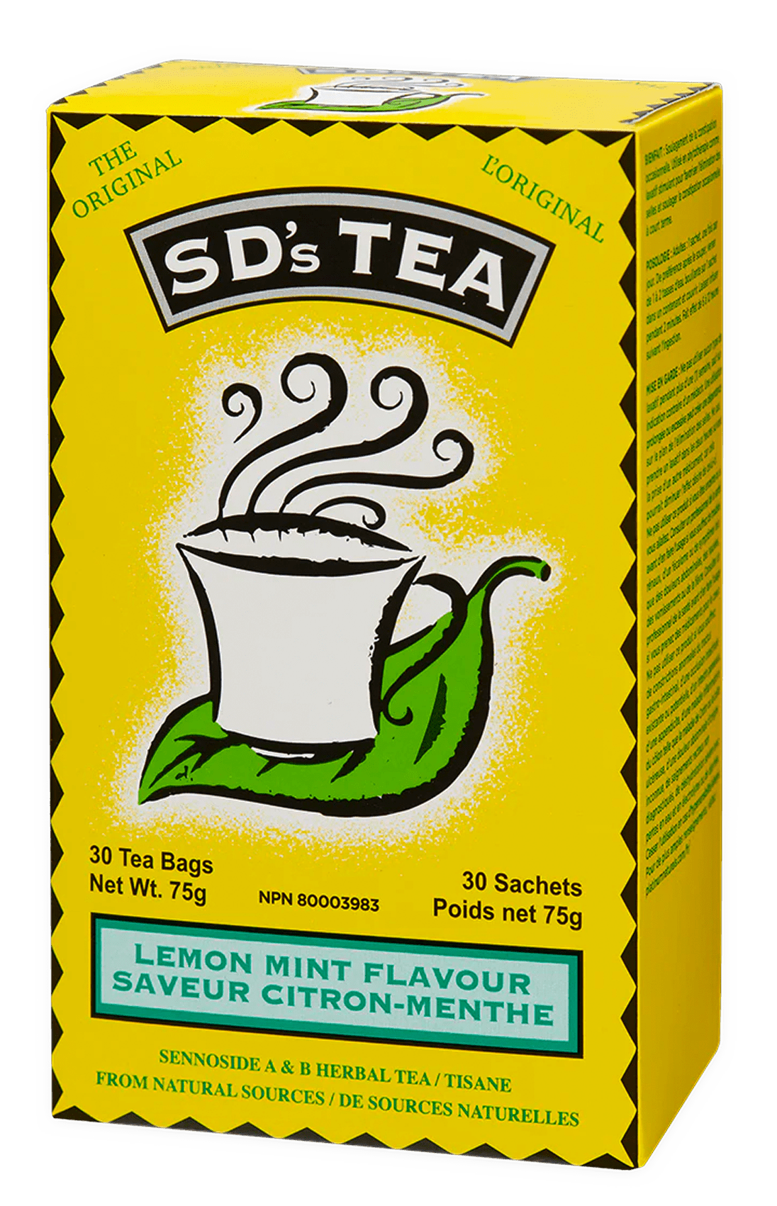SD's Tea Lemon Mint Flavour Diet cg-dev-platinumnaturals 30 