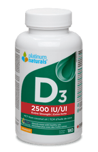 Vitamin D3 2500 IU Extra Strength Multivitamin cg-dev-platinumnaturals 180 