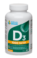 Vitamin D3 1000 IU cg-dev-platinumnaturals 360 