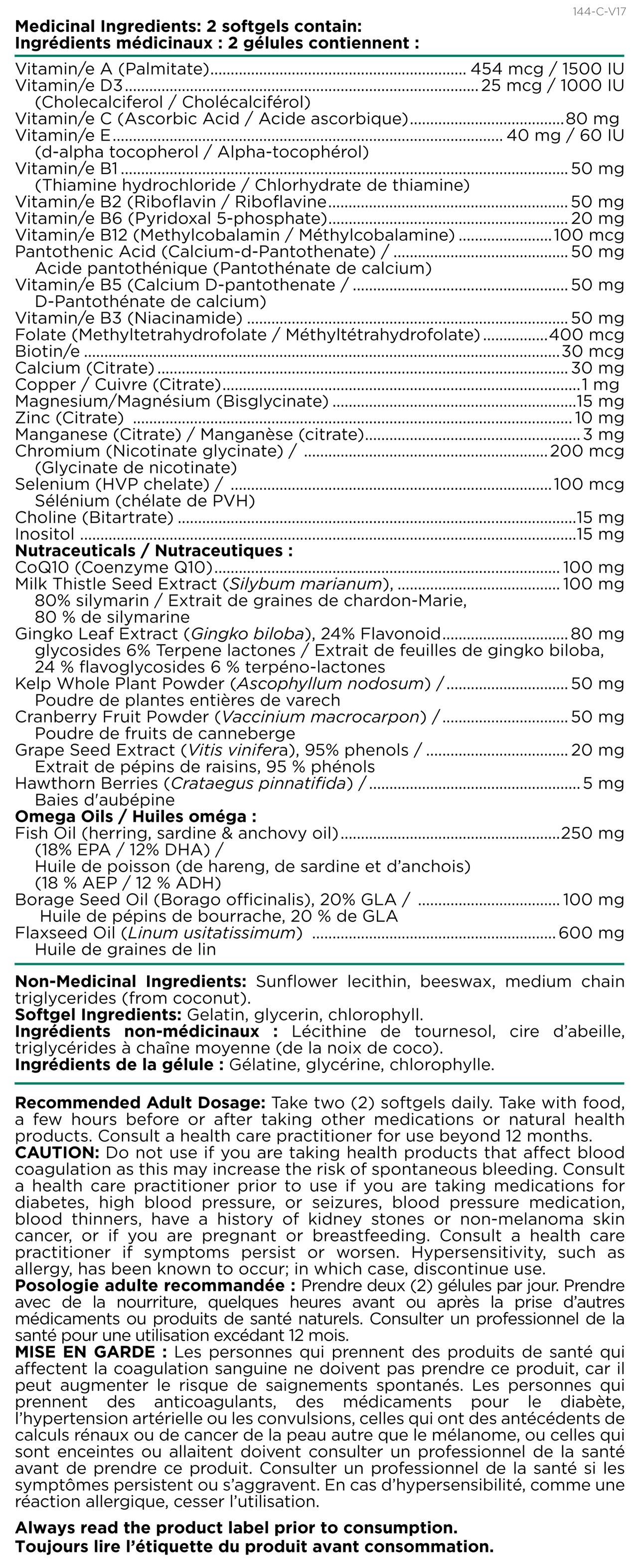 Super Easymulti 45+ for Women Multivitamin Platinum Naturals 