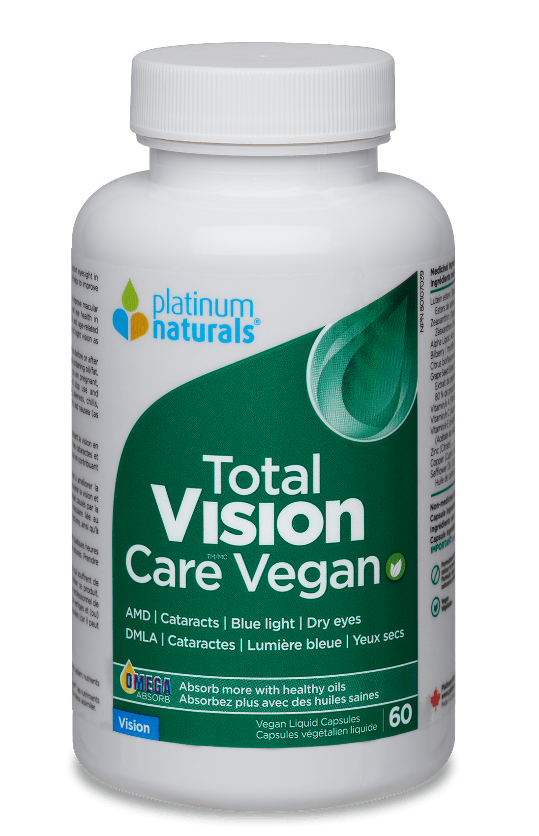 Total Vision Care Vegan Therapeutic cg-dev-platinumnaturals 60 