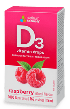 Vitamin D3 Drops Raspberry cg-dev-platinumnaturals 15 ml 