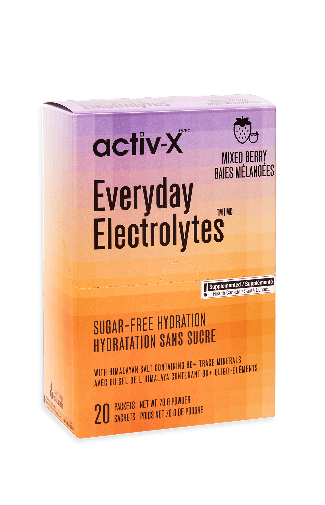 Everyday Electrolytes Platinum Naturals Mixed Berry 